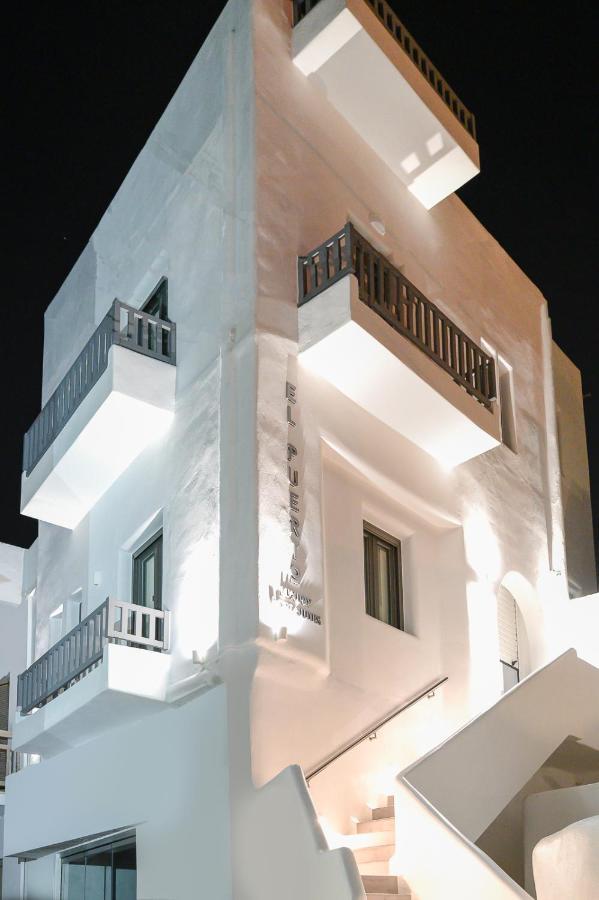 El_Puerto Luxury Port Suites Naxos City Exteriör bild